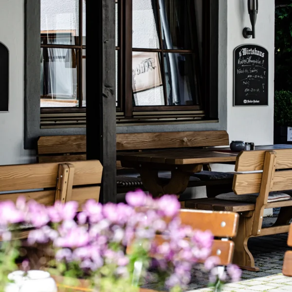 Biergarten - Restaurant Oberammergau - s´Wirtshaus O´gau